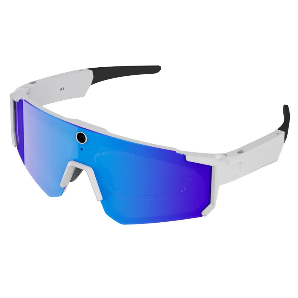 SNT SOLIS Montura blanca · lente azul hielo
