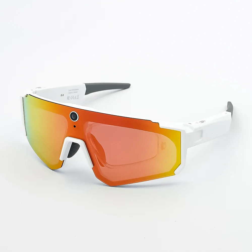 SNT SOLIS Montura blanca · lente naranja